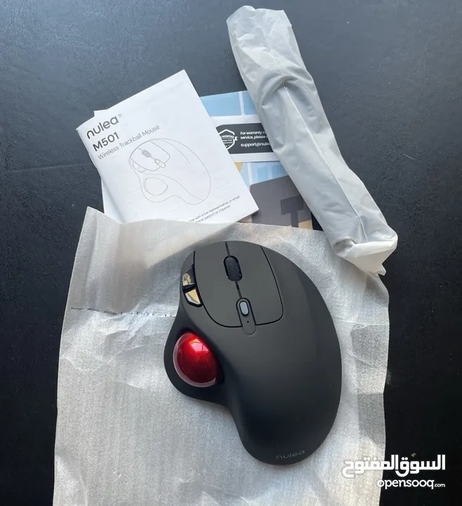 nulea m 512 wireless trackball mouse