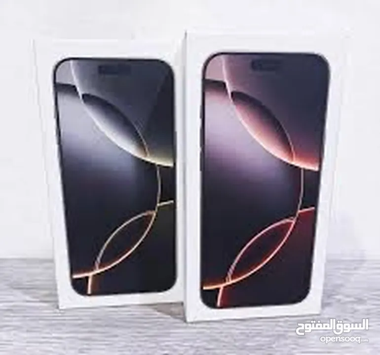 Iphone 16 Pro Max // ايفون 16 برو ماكس جديد كفالة الشرق الاوسط جميع الالوان  افضل سعر