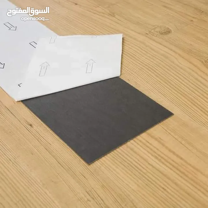 ارضيات pvc قياس 15سم في91بالوان متعدده متوفر اكتر من 200لون تواكب الوان عصريه متوفر الوان بني وسكني