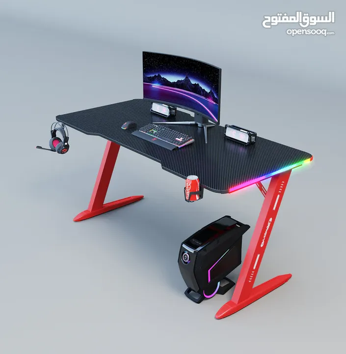 FEEX D2205 Gaming Desk طاولة فيكس كاربون فايبر جديد بسعر ناار