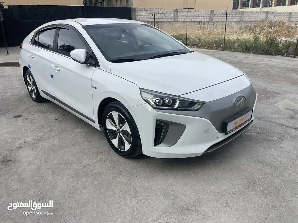 هيونداي ايونيك كهرباء موديل 2019 بحالة الشركه