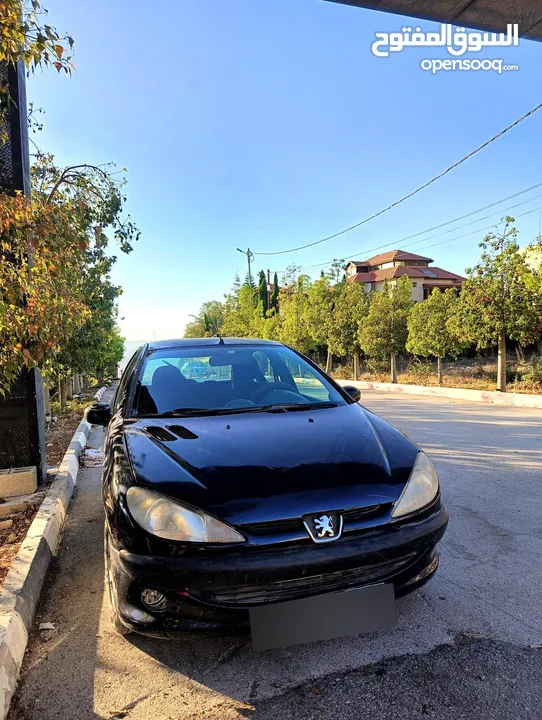 بيجو موديل 2005 ,206 بحالة جيدة جدا للبيع