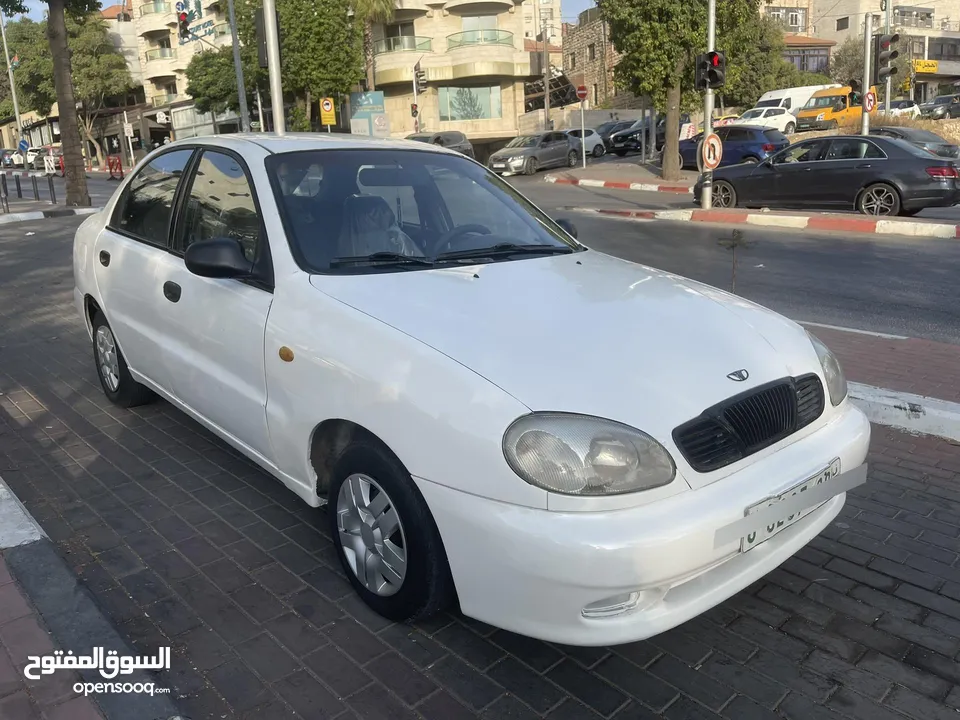 دايو لانوس بحالة الوكالة افحص وين بدك ترخيص تامين الدفع فقط كاس وتنازل مباشرة