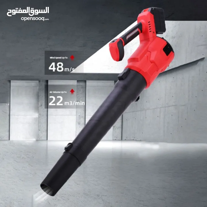 اخر إصدار من  منفاخ الهواء على البطارية بالحجمين الحجم الكبير تيربو قوي حدا بطارية كبيره 88v عدد 2 .