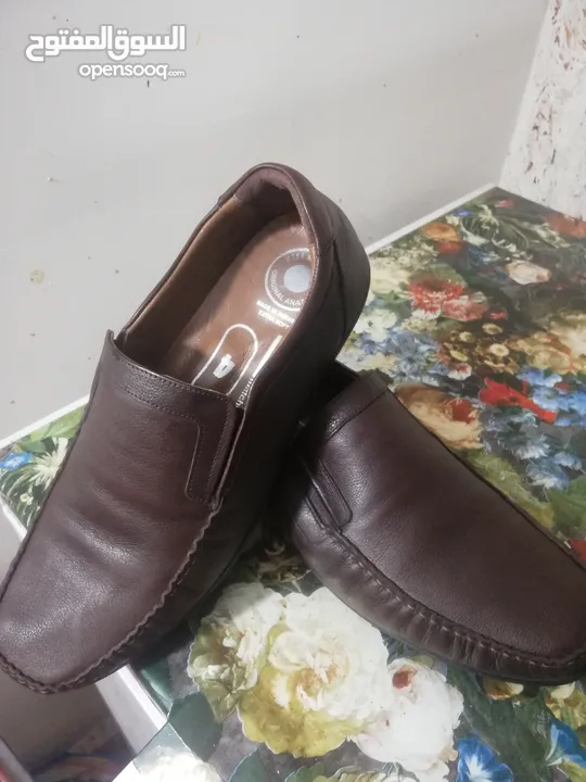 حذاء اصلي تركي جلد طبيعي صافي جديد قياس 45 للبيع مكان حي تونس
