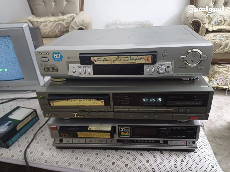 تحويل الشريط فيديو بيتاماكس HD VHS  REC  DVD