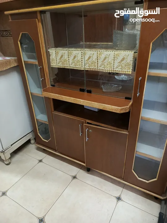 بوفة مطبخ مستعمل بحاله جيده جدا