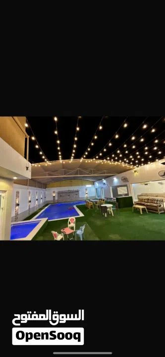 للبيع استراحة وبركة - قفلي - في منطقة بوري