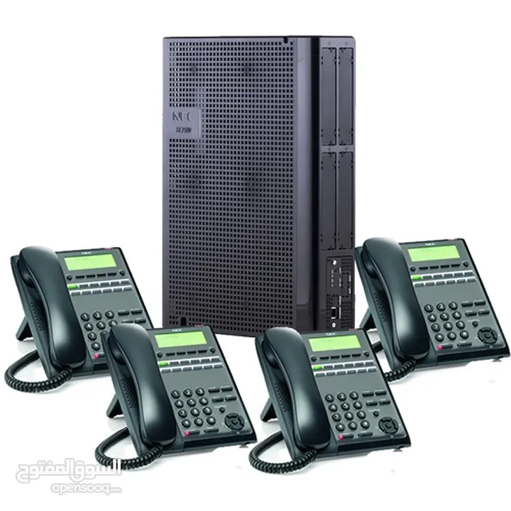 مقاسم، مقسم، هاتف ارضي، IP telephony, call center, hybrid system