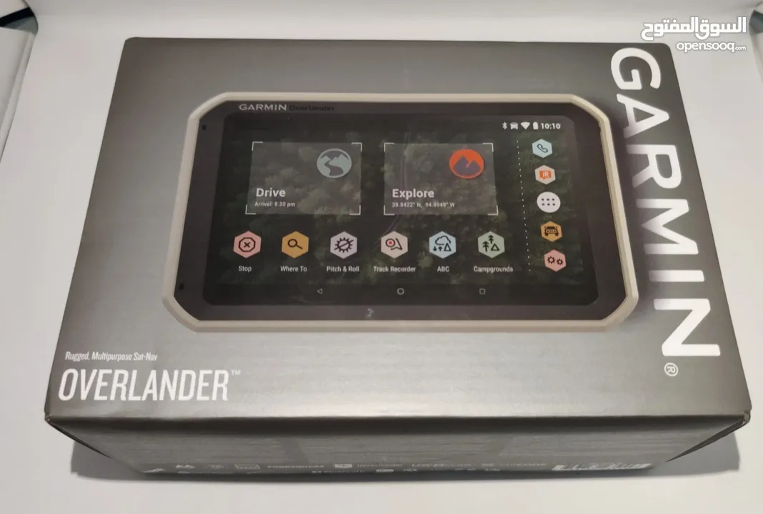 Garmin Overlander جهاز جرمن الملاحة و تحكم بالسيارة