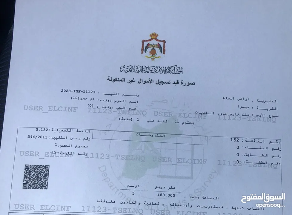 ارض للبيع في السلط