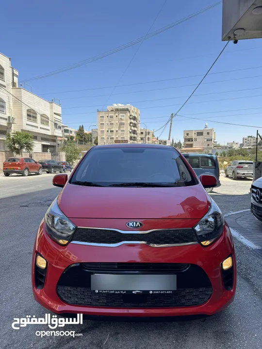 Kia Morning 2020/ عداد قليل 27000 فحص ممتاز