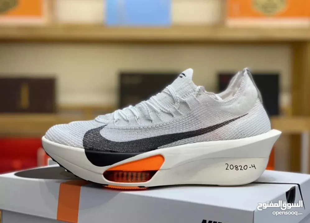 Nike Air Zoom Alphafly next %3 Prototype white black phantom orange