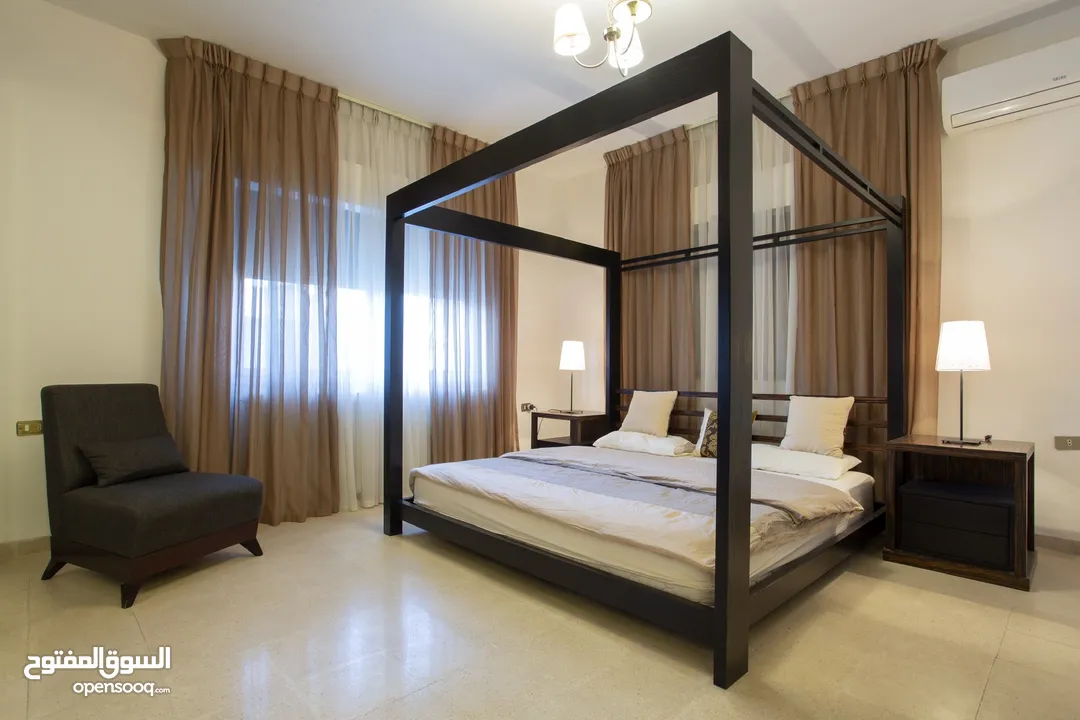 شقة طابقية 3 نوم فاخرة في الدوار الخامس / ام أذينة  5th Circle / Om Othaina  Luxury 3-Bedroom Flat