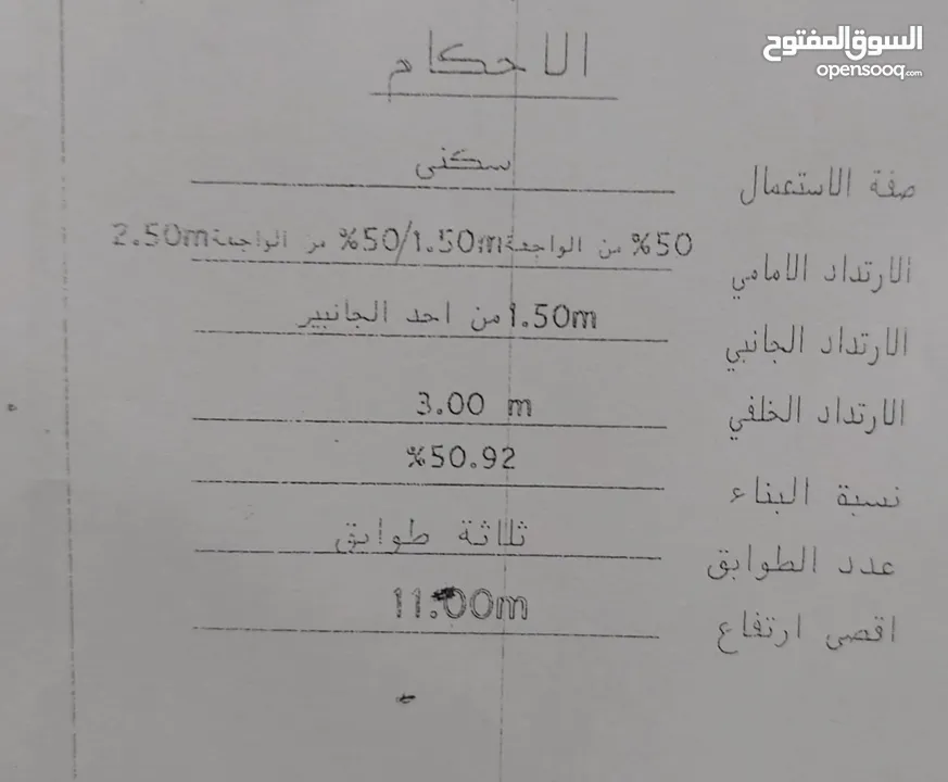 الارض للبيع في الخزان المنطقه على الشارع الرئيسي بسعر مميز
