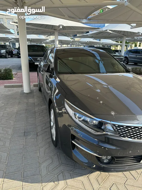 Kia Optima 2017 Gray - Gulf Specifications, GCC