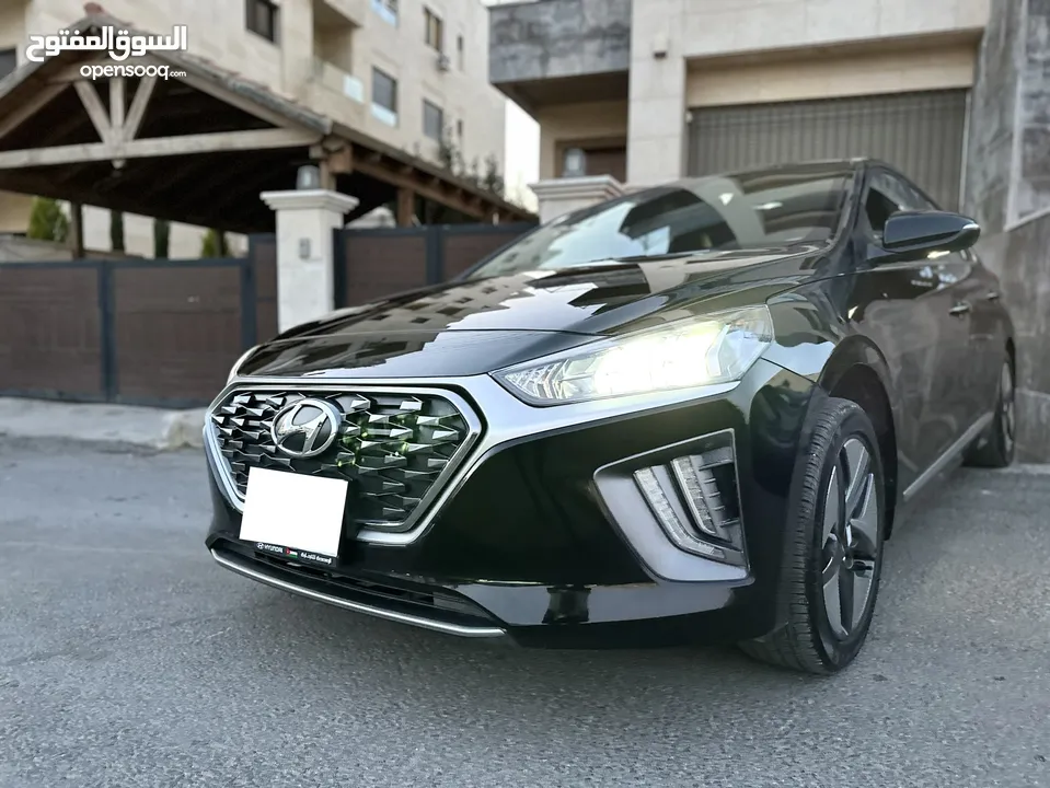 Hyundai ionic hybrid 2022 هونداي ايونيك هايبرد 2022 وارد وكفالة شركة فحص كامل ولا ملاحظة شبه زيرو***