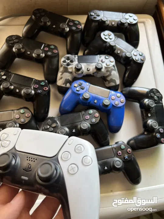 Controller ps4/5 بحالة الجديد للبيع  ايادي بلايستيشن 4/5 ايادي بحالة الوكالة وعالفحص وكفالة شهر