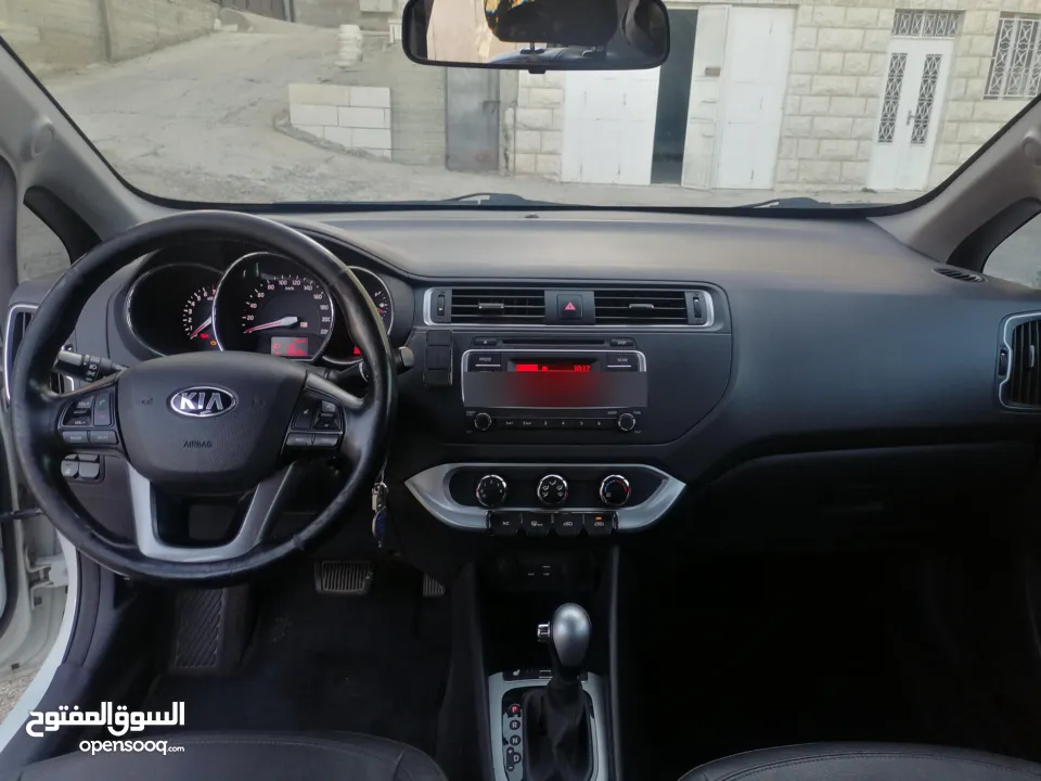 كيا برايد 2018/ ماتور 1400 / فحص نخب / دهان شركه / عداد قليل / بنزين / اصل كوري