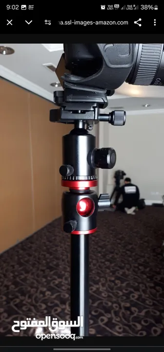 k&f professional heavy duty tripod with extra things(quick release plate +mobile holder).