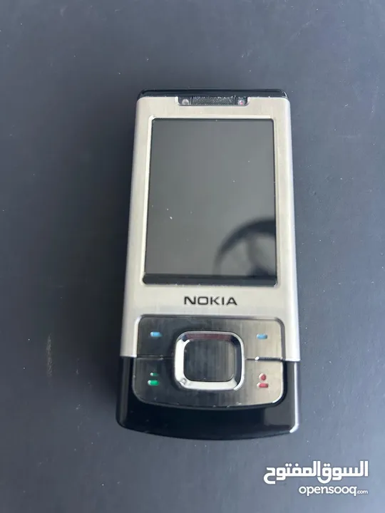 نوكيا 6500ونوكيا 6600 بحالة ممتازه بس بدهم بطاريه