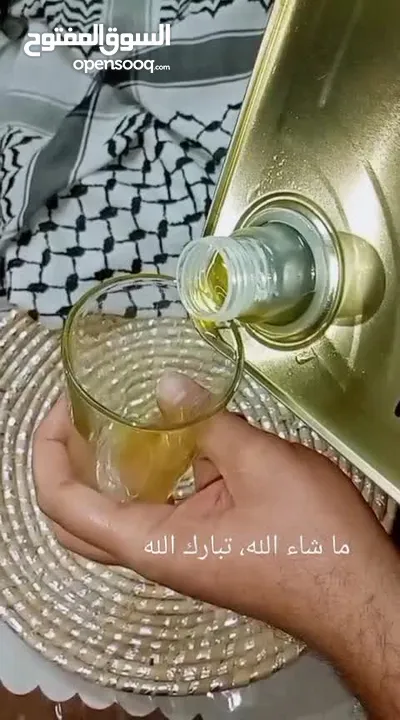 زيت زيتون فلسطيني من جنين مضمون 100%