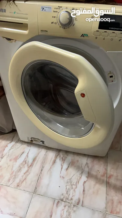 Hoover washing machine in good condition for sale