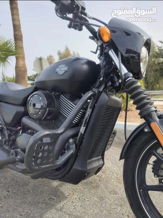 harley davidson street 750cc ممشى قليل وكالة