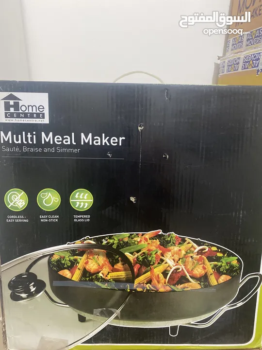 Delonghi sculpture Multi meal maker electric rice maker meat grinder Saj maker
