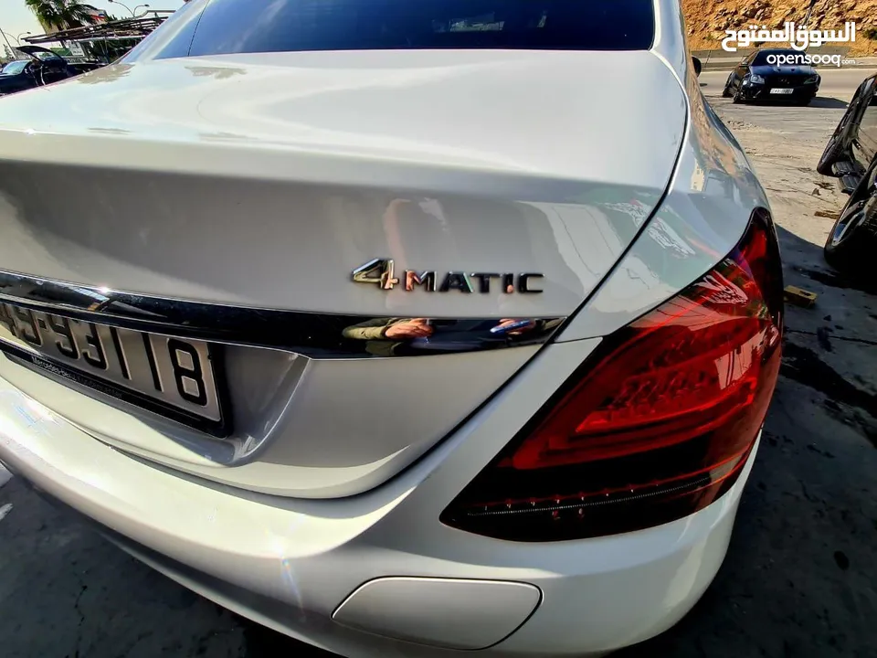 مرسيدس بنز C300e هايبرد ـ plug in  وارد المانيا مالك أول من المانيا