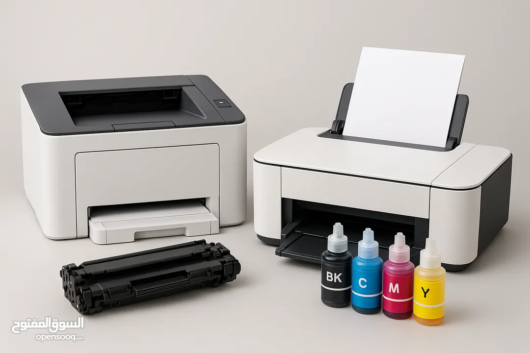 مجموعة متنوعة من أحبار الطابعات الأصلية والتجارية بجودة عالية وأسعار منافسة. Hp brother canon epson