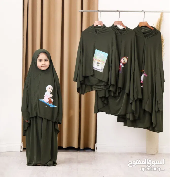 طقم صلاة بناتي بألوان مميزة تحفة فنية تجمع بين الأناقة والروحانية