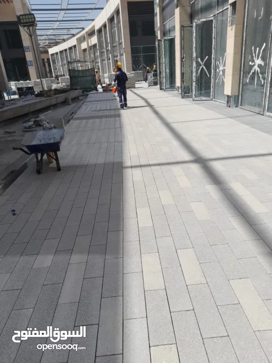 Tiles work and wall plaster