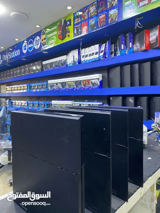 بلستيشن 4  مستخدم playstation 4 Used مع حساب العاب