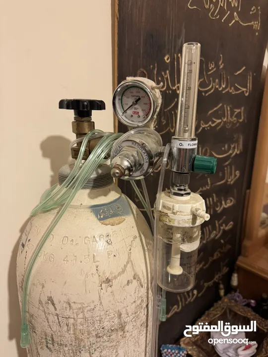 اسطوانة اكسجين مع منظم استخدام مرة واحدة للبيع