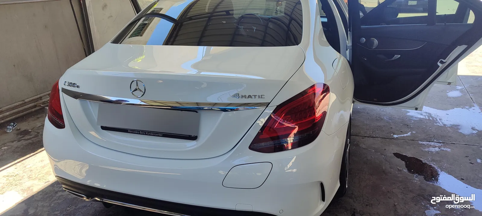 مرسيدس بنز C300e هايبرد ـ plug in  وارد المانيا مالك أول من المانيا