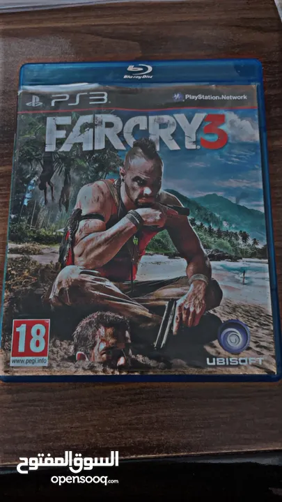 دسكة FARCRY3 بلاستيشن3 مستعمله اسبوعين