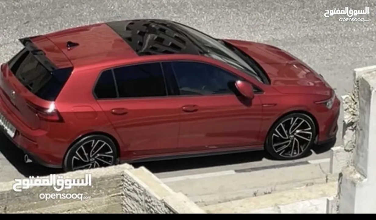 فولكسفاجن gti mk8 فل مسكر بحالة الوكالة ماشية 37 الف سعر حرق حرق