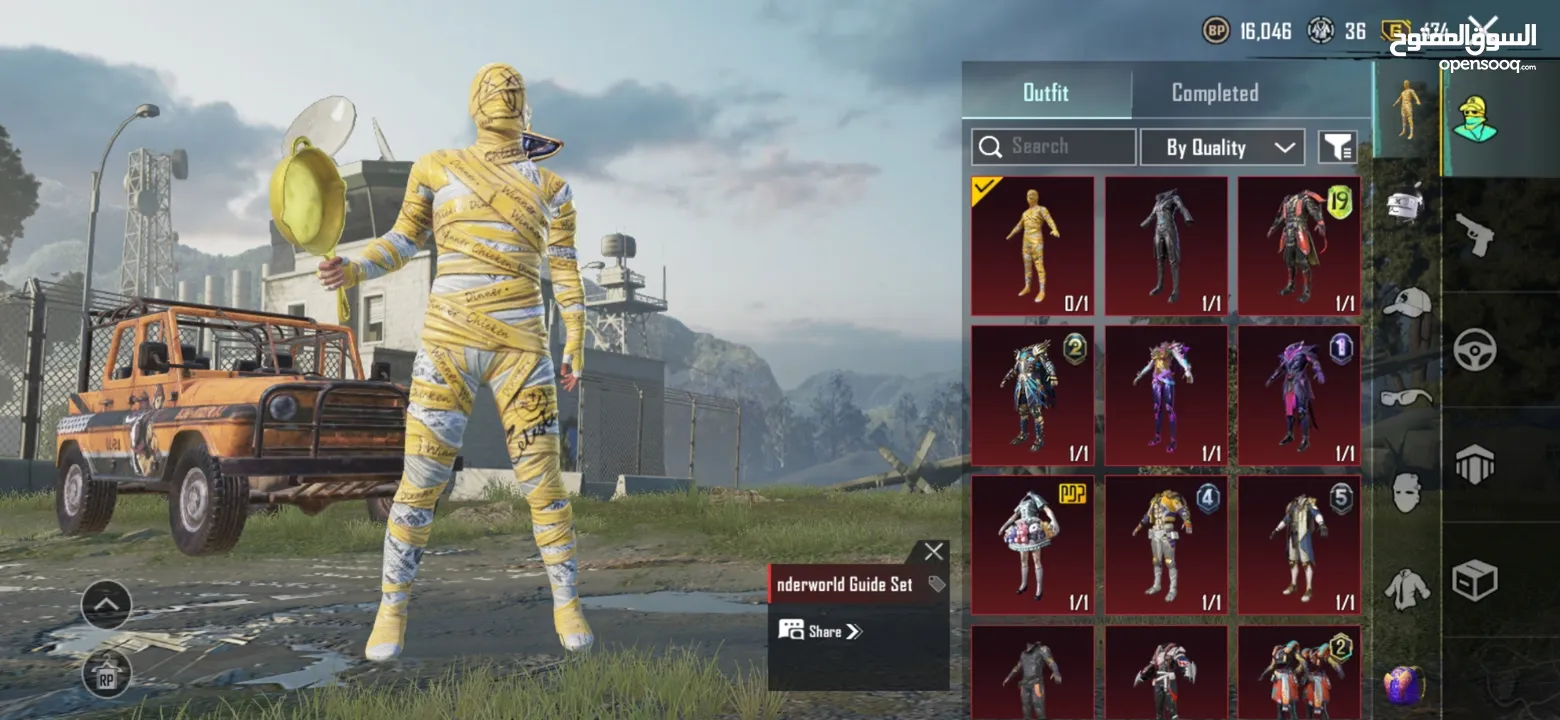 Season 2 account Wirh mummy suit