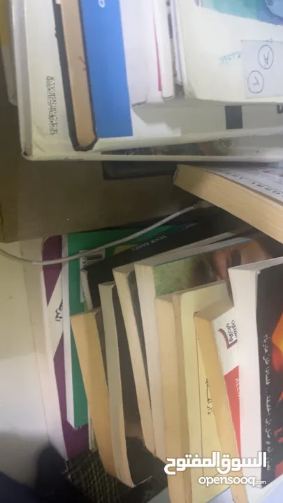 (حوالي 60 كيلو) كتب نوادر + كتب قديمة + ورق مطبوع + ورق دفاتر – للبيع بالكيلو فقط