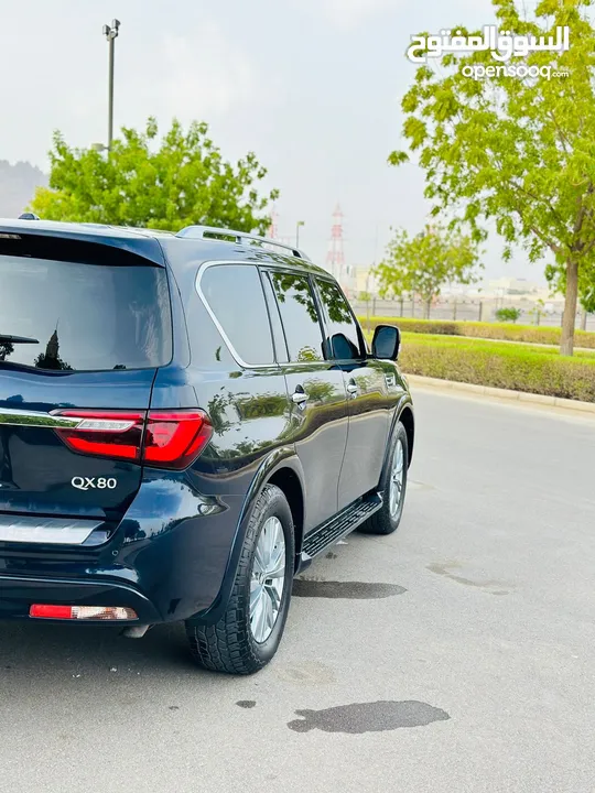 انفينيتي QX80 موديل 2019 قمة في النظافة