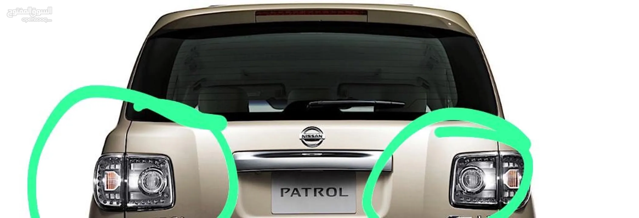 Head Lights and Back Lights Bumper Nissan Patrol 2011