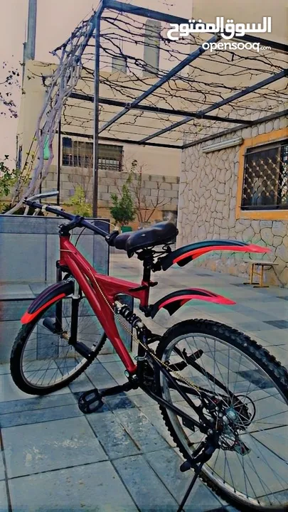 بسكليت جنط 26 مع سنوبرصات