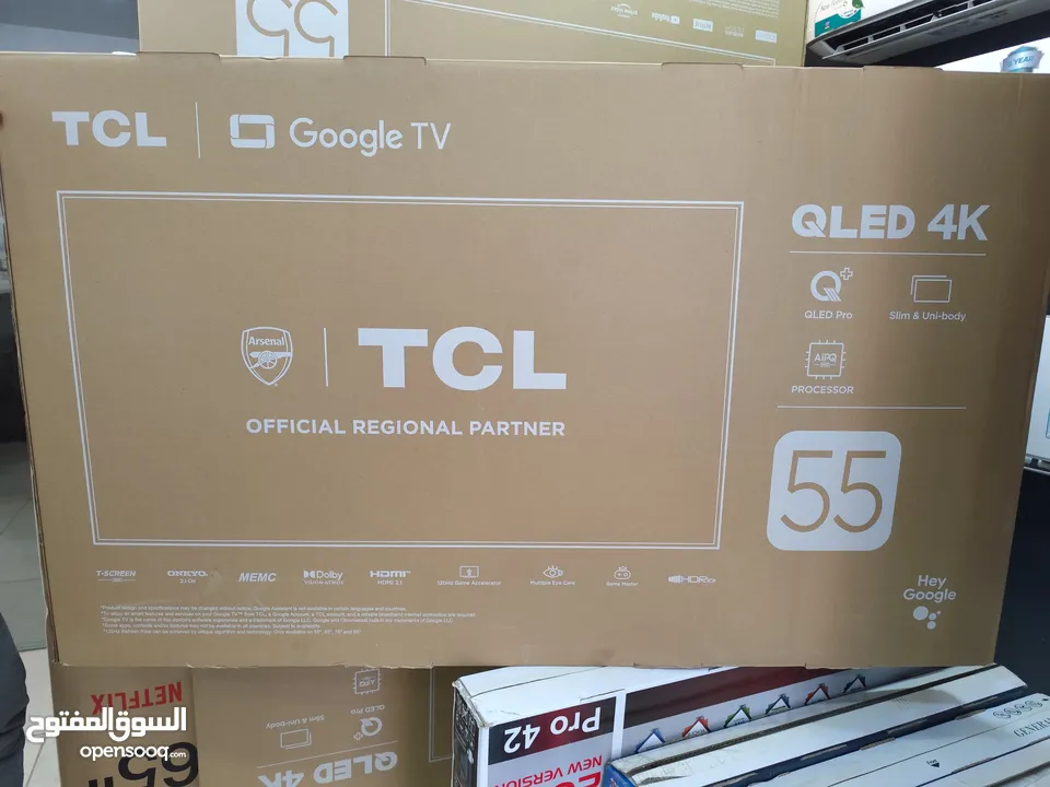 عرض نااار على شاشه TCL ... كيو ليد 55 بوصه 120Hz