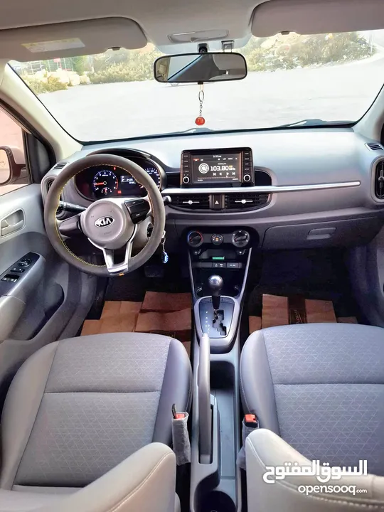 كيا بيكانتو 2020 عداد قليل 39 ألف كيلو ولا غرام بويا