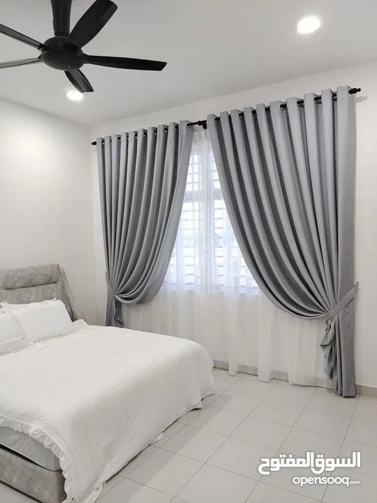 HOME CURTAINS.         ستائر المنزل