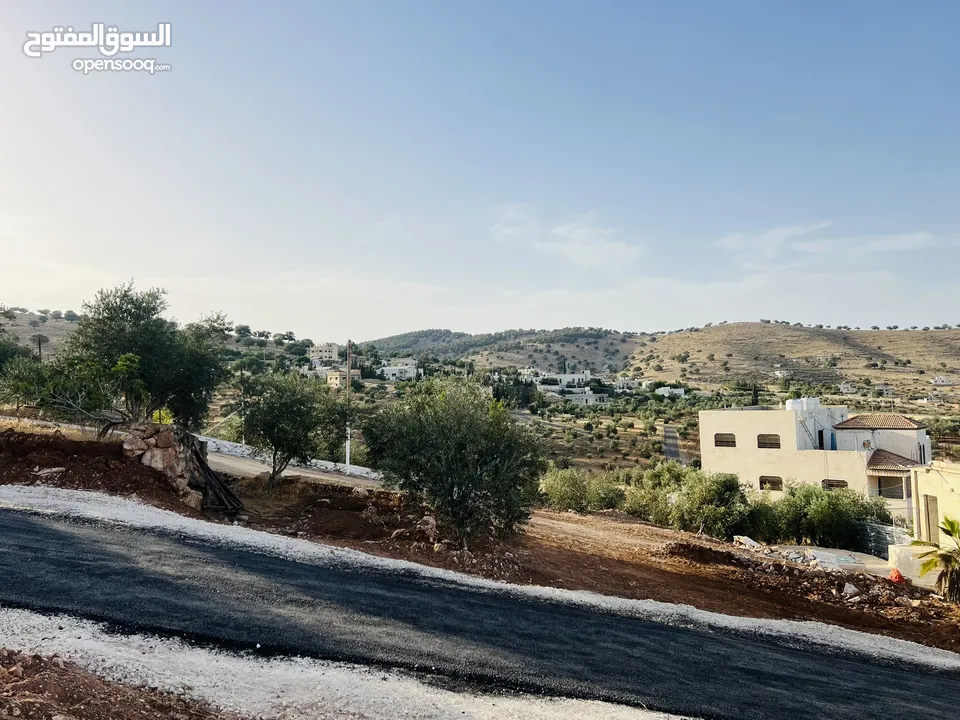 بسم الله الرحمن الرحيم ارض للبيع في بيرين حوض القصبات مساحه 543م2 جميع الخدمات على شارعين مزروعه