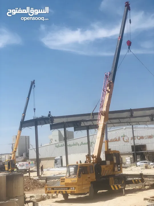 ونشات كرين للايجار جميع انواع الرافعات