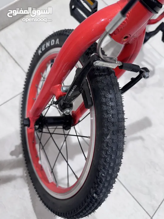 Kids bike bicycle Red Spartan tektro