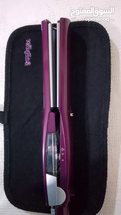 مكواه فرد الشعر بيبي ليس بالبخار للاستخدام الجاف والمبلل Babyliss Steam Wet & Dry Hair Straightener